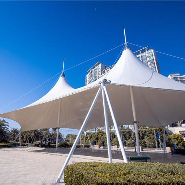 鄂州膜结构景观棚