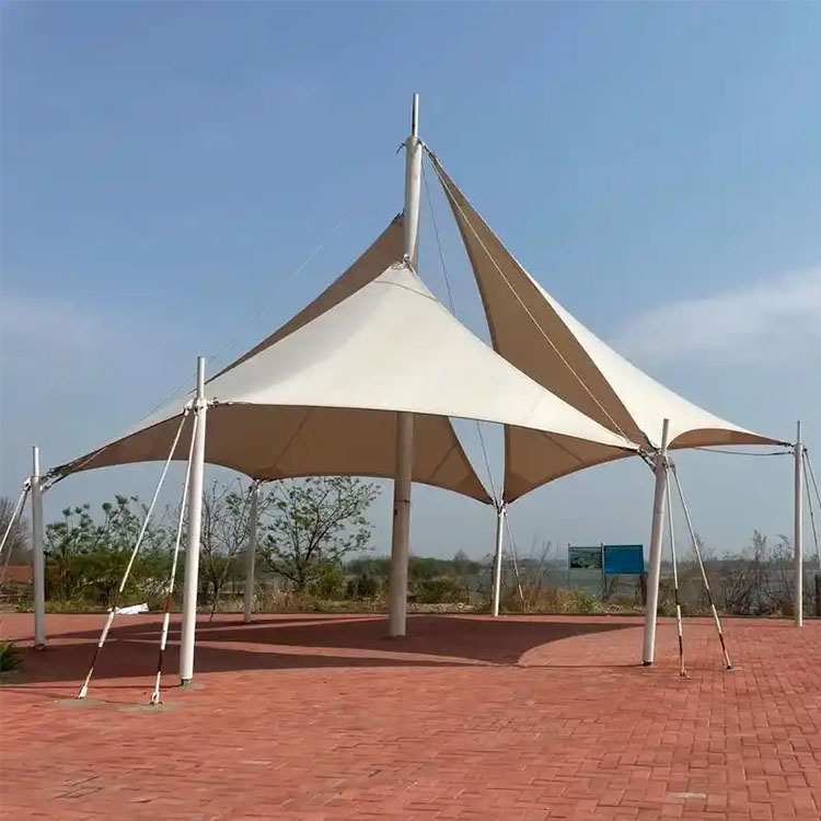 鄂州膜结构景观棚