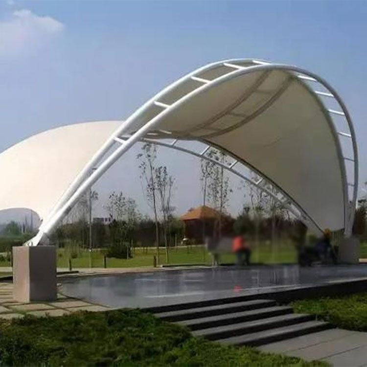 鄂州膜结构景观棚