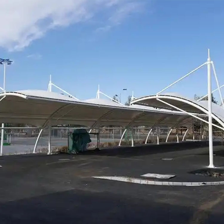 鄂州膜结构电动车棚