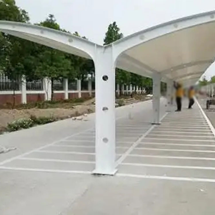 鄂州膜结构电动车棚