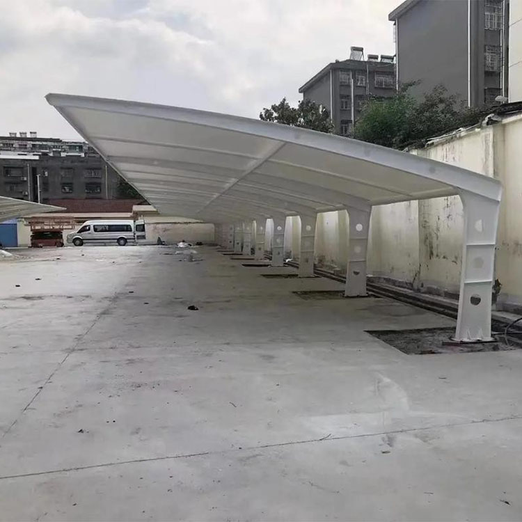 鄂州膜结构汽车棚