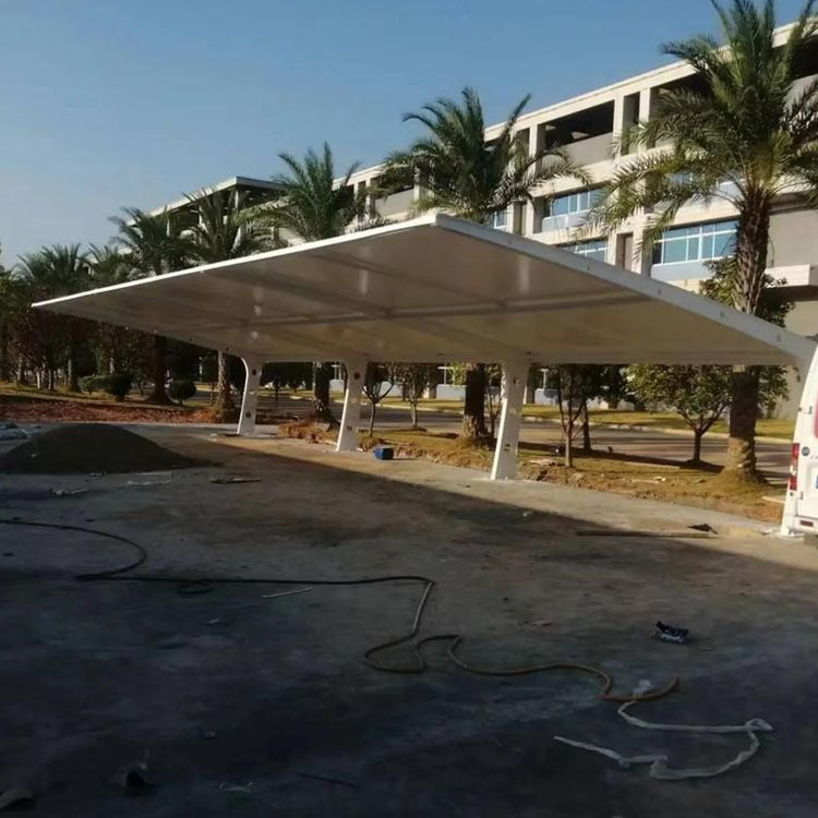 鄂州膜结构汽车棚